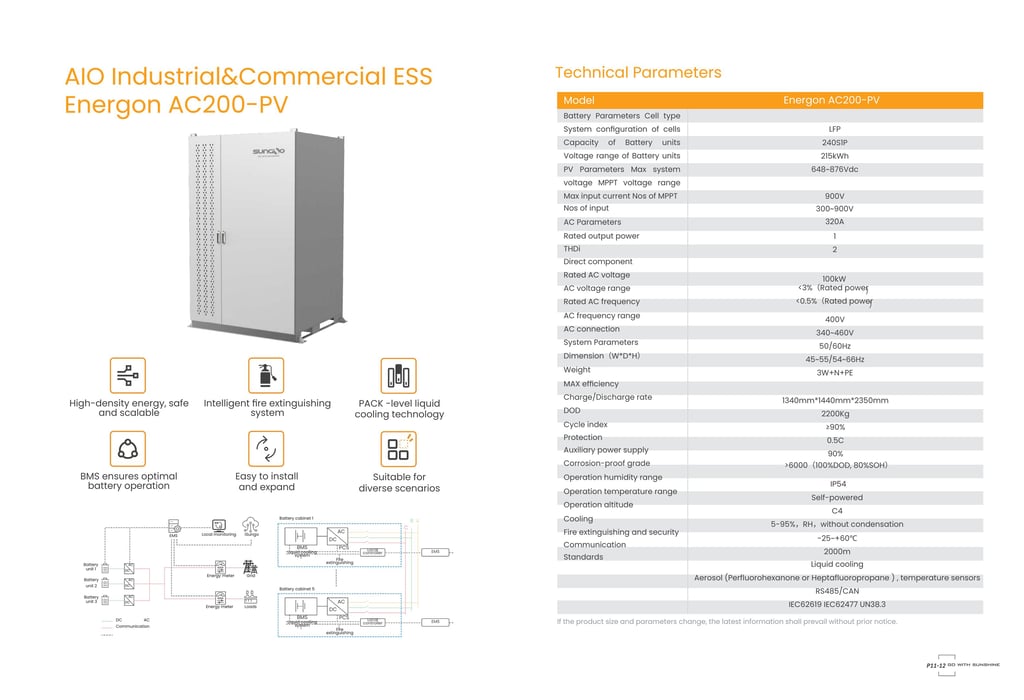 SUNGO Energy Storage Systems Brochure p7