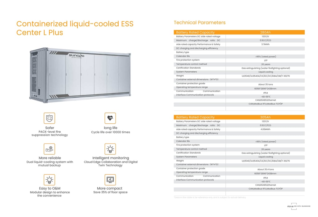 SUNGO Energy Storage Systems Brochure p9