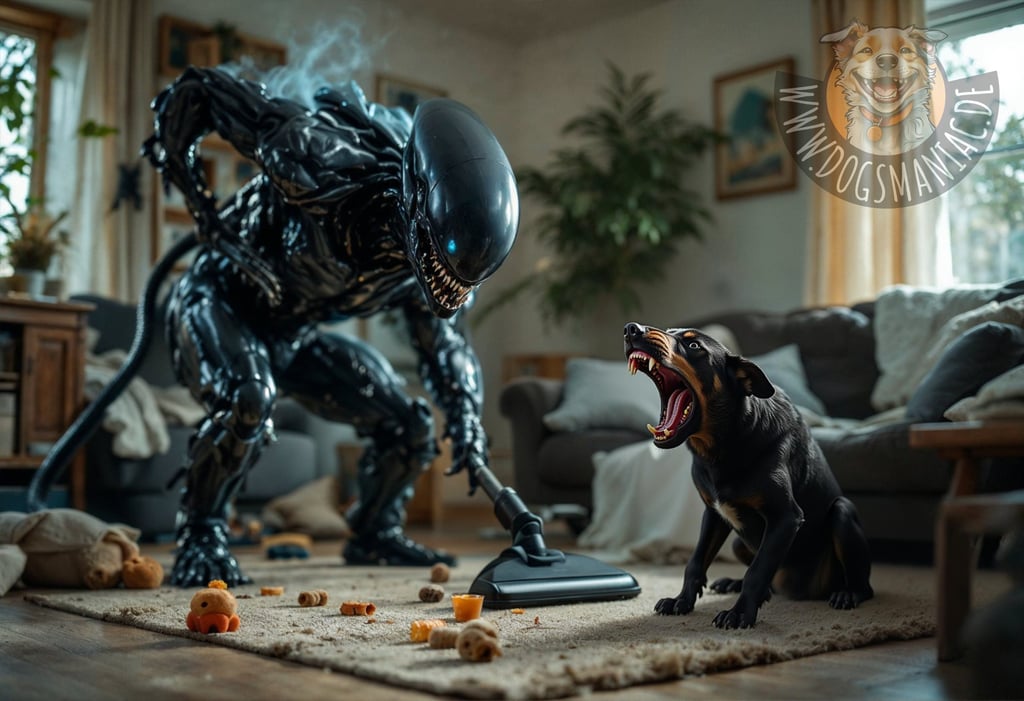 Bild Hund, Psychopath oder einfach nur ein bisschen Gaga