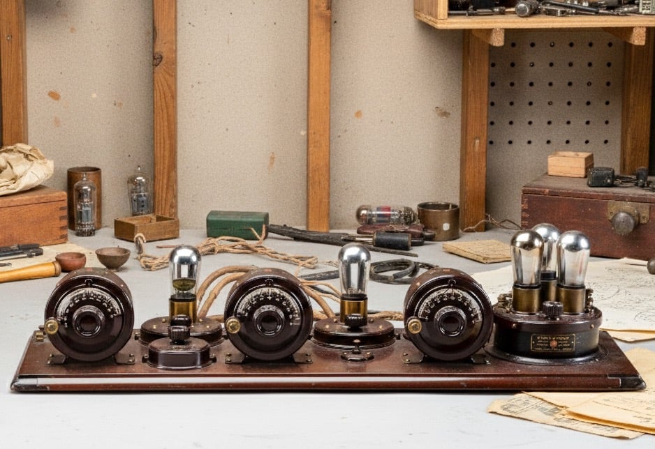 Atwater Kent Model 10B - Part No. 4550 & 4560