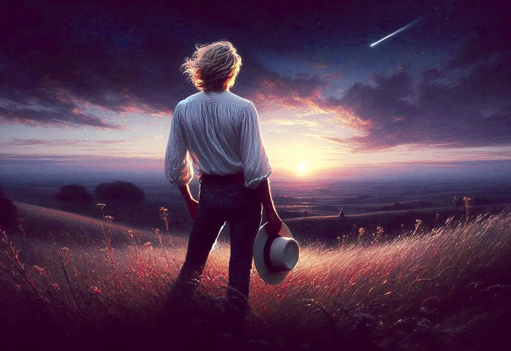 Nino Ferrer regarde passer la comète de Haley