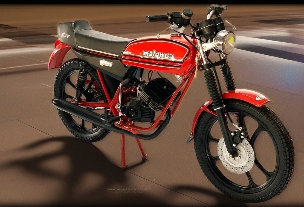 1980 Malanca GTTS 5V Sports moped