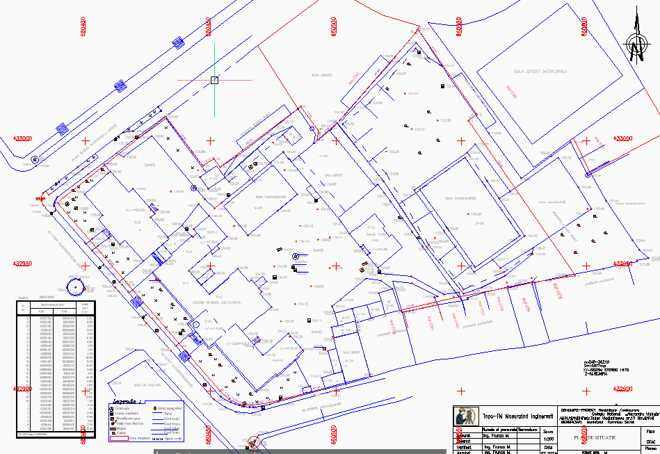plan topografic