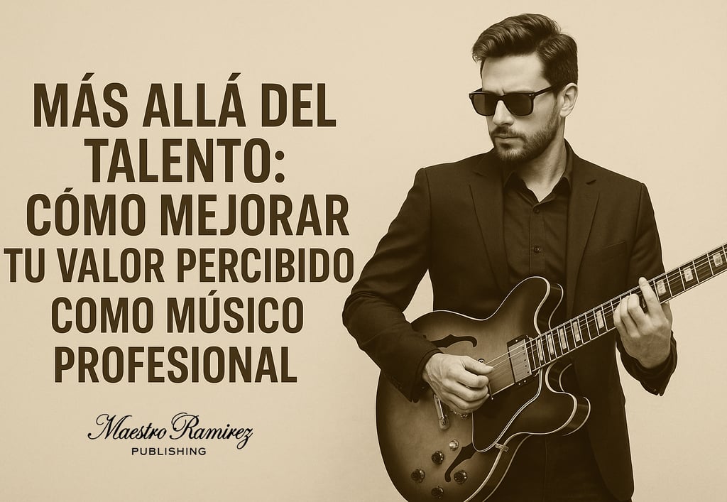 Más Allá del Talento: Cómo Mejorar Tu Valor Percibido como Músico Profesional