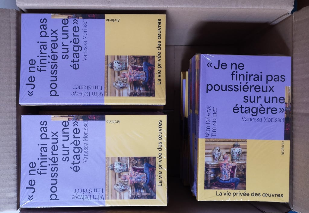 Exemplaires de "Je ne finirai pas poussiéreux sur une étagère de Vanessa Morisset 