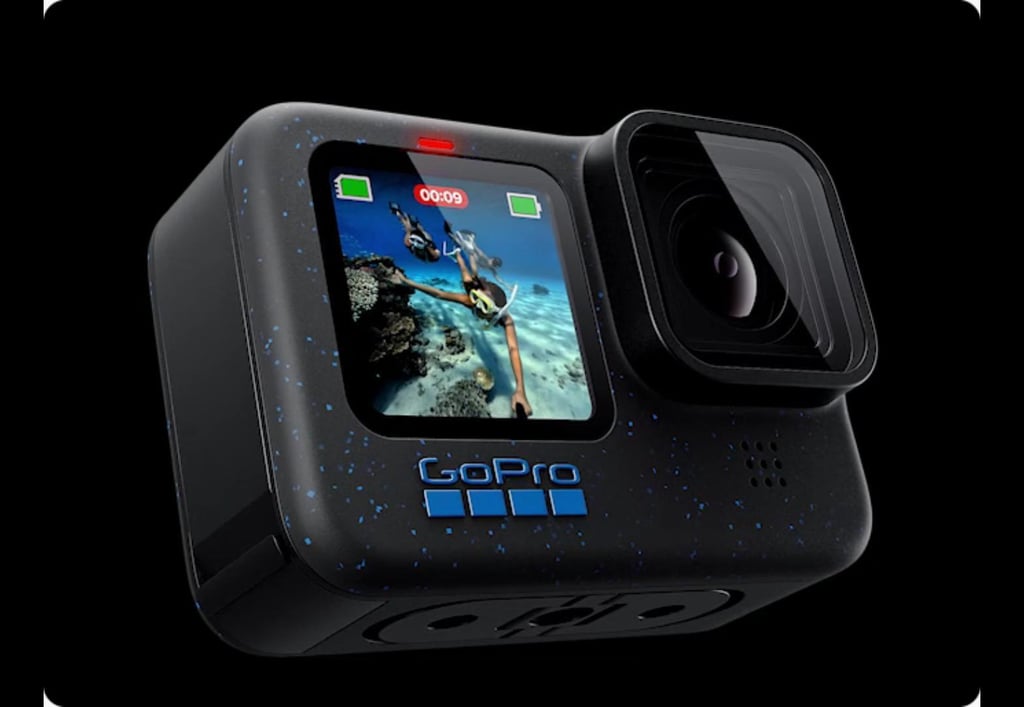uma foto da  câmera gopro hero 12 black