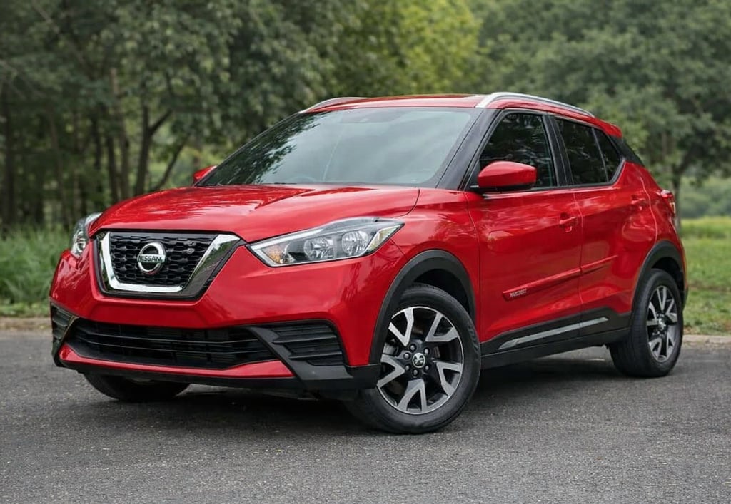 Nissan Kicks 2018 usado vermelho destaque pelo consumo e espaço no porta-malas