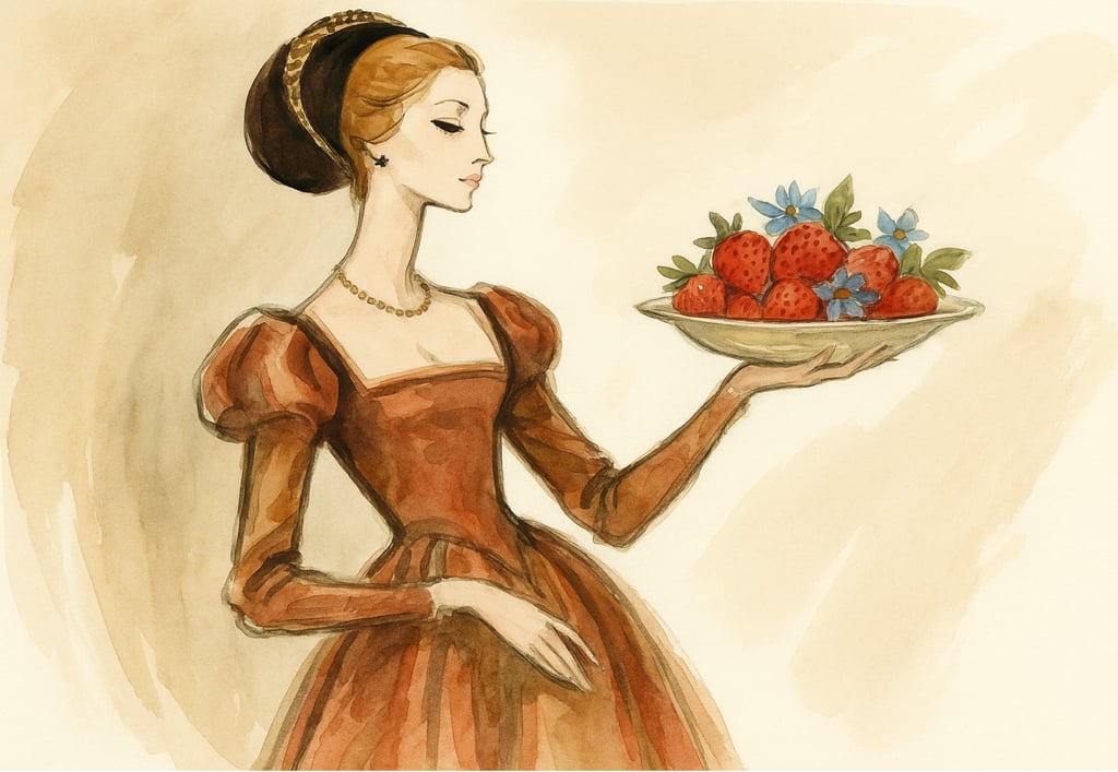 The Strawberry Craze of Tudor Courts