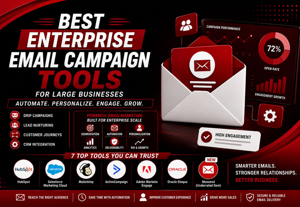 Best Enterprise Email marketing tools in 2026