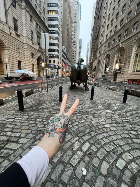 Wall Street's Charging Bull 