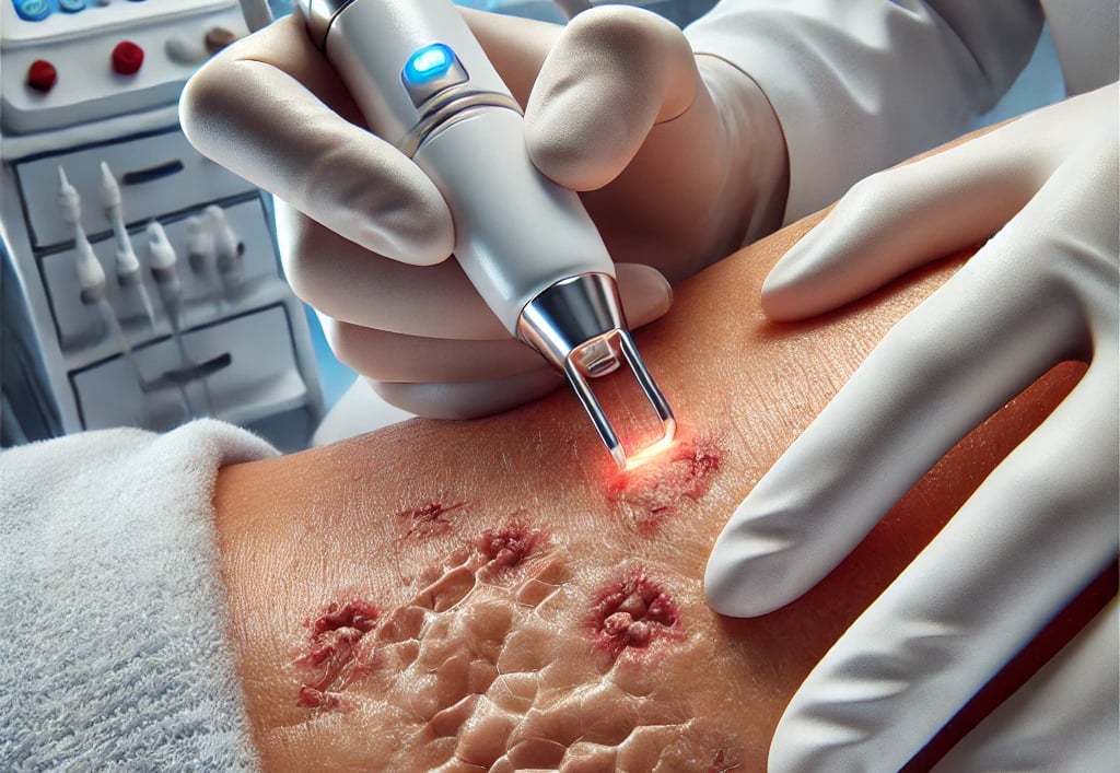 Atenuación de Cicatrices con Laser CO2 Fraccionado
