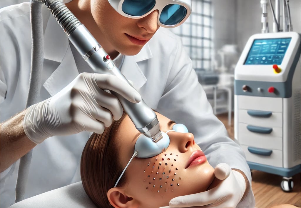 Eliminación de Secuelas de Acné con Laser CO2 Fraccionado