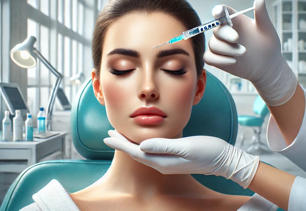 Toxina Botulínica en la Frente