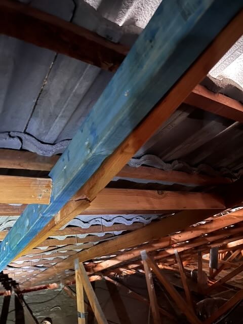 Repair to Rockingham property roof truss