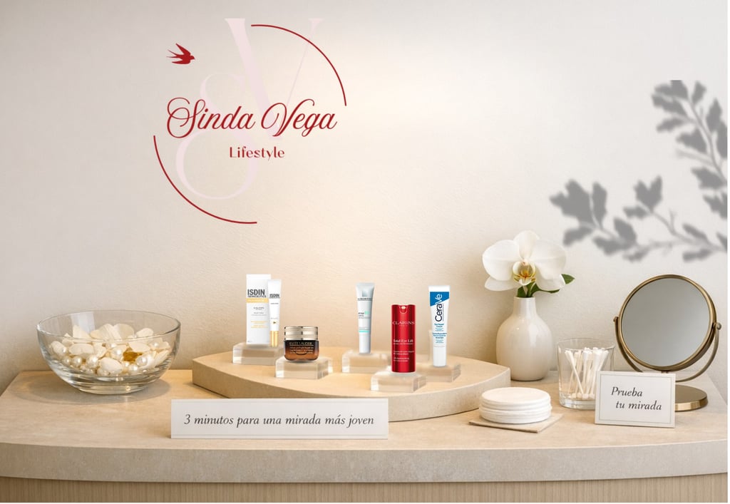 Contornos de ojos por Sinda Vega