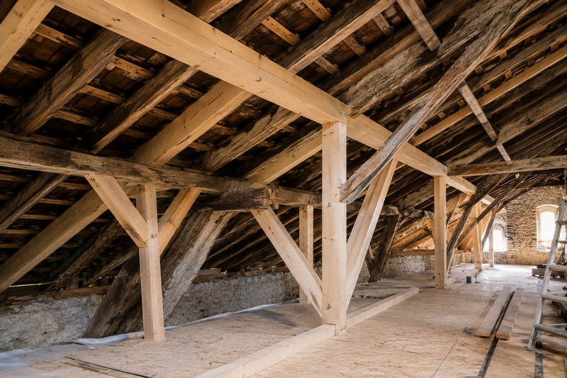 Rénovation et traitement de charpente en bois à Paris et en Île-de-France par SAN BAT RENOV