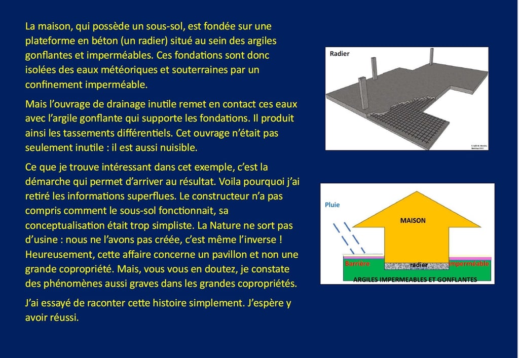 CJR AUDITS  Ile de France pathologies argiles retrait gonflement sècheresse tassements différentiels