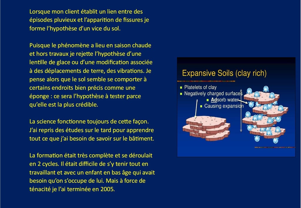  CJR AUDITS Ile de France pathologies argiles retrait gonflement sècheresse tassements différentiels