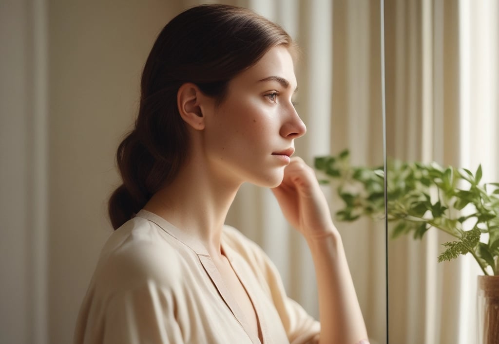 photo of white staircase