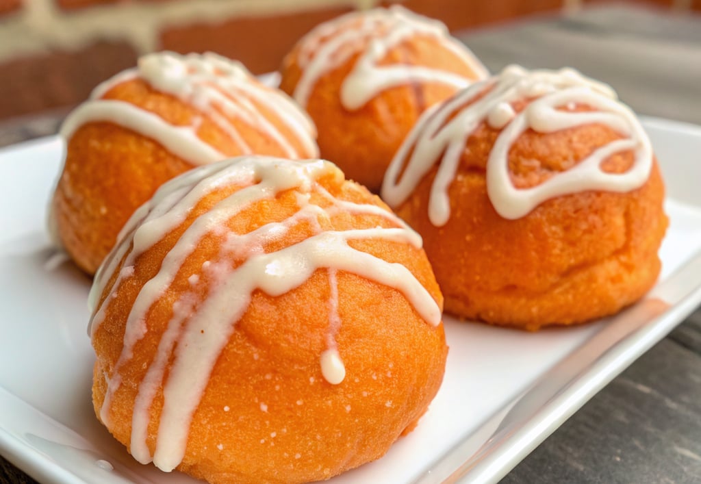 Butter and sugar creamed together with orange zest in a bowl