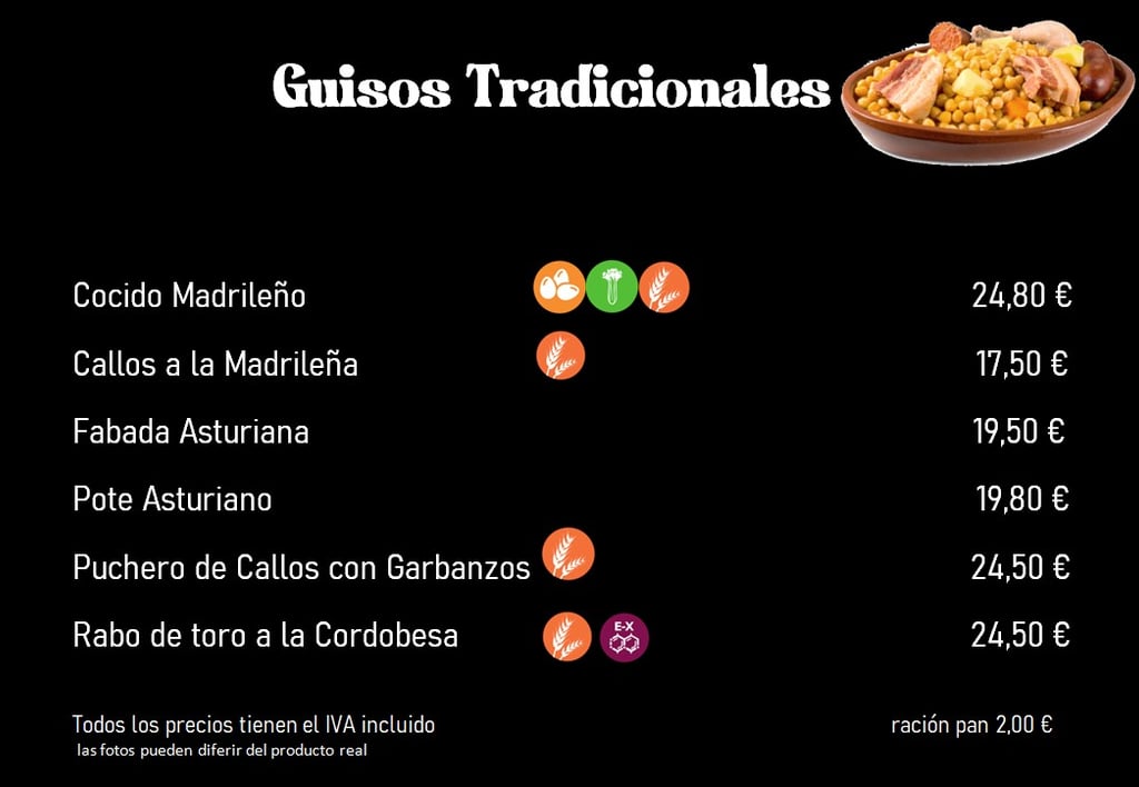 guisos tradicionales