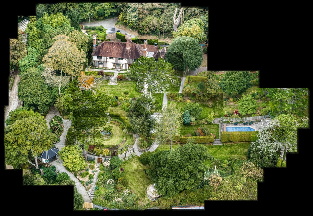 A joiner of a large luxury home and gardens