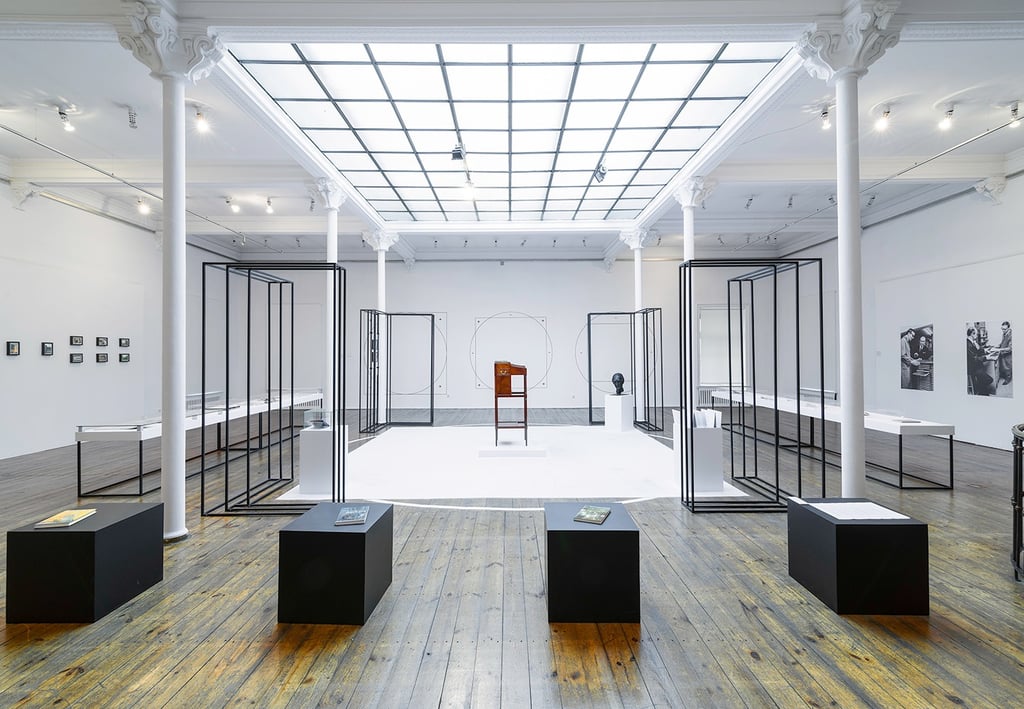 a room with a chair and a chair in it