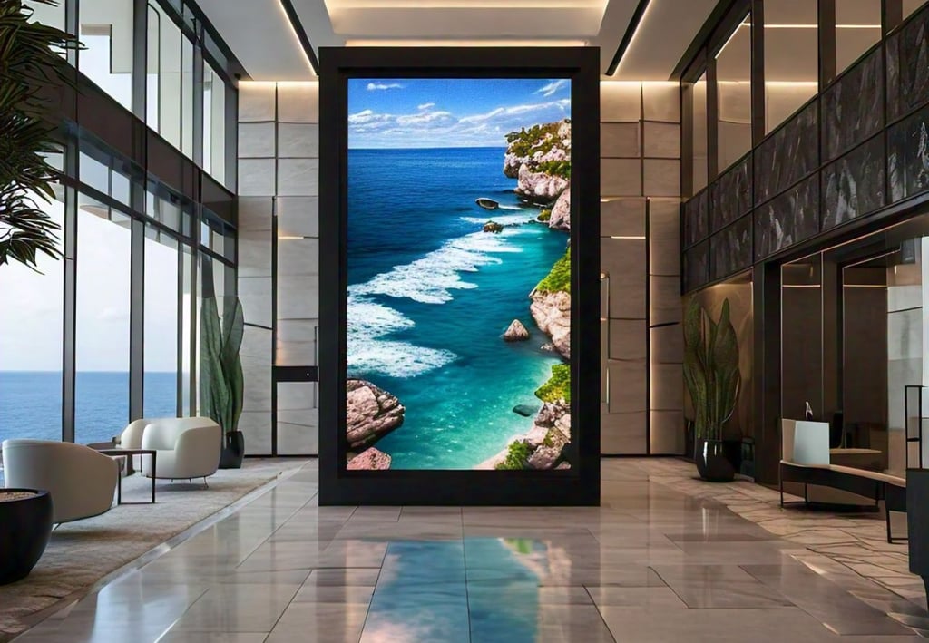 custom led video wall