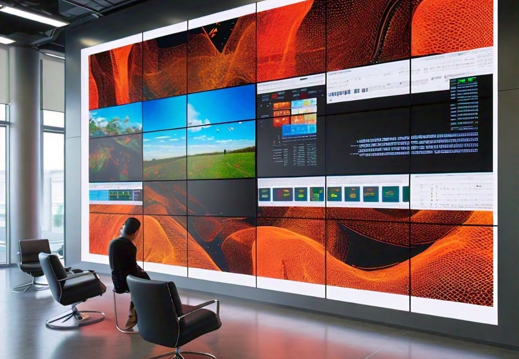 large led video wall