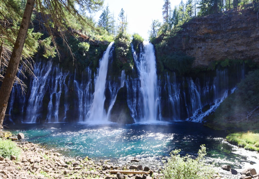 california, waterfalls, burney falls