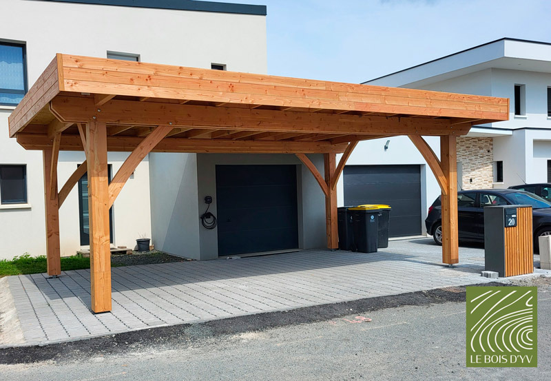 carport pour deux voiture
