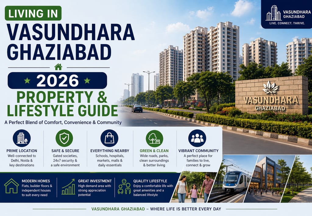 Living in Vasundhara Ghaziabad