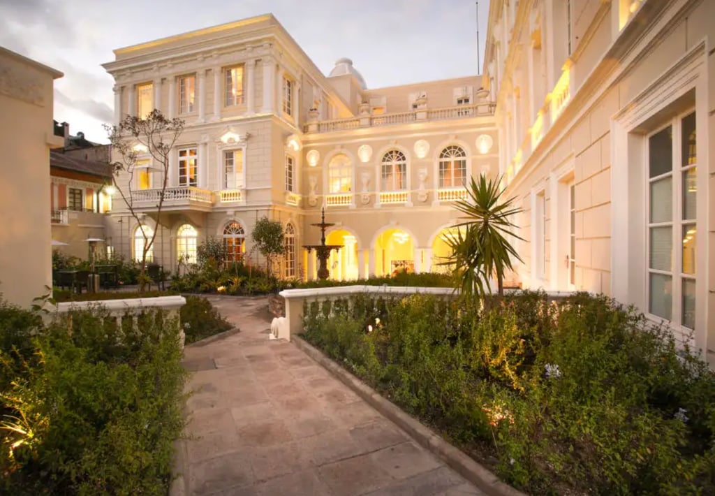 Luxury boutique hotel experience in mainland Ecuador