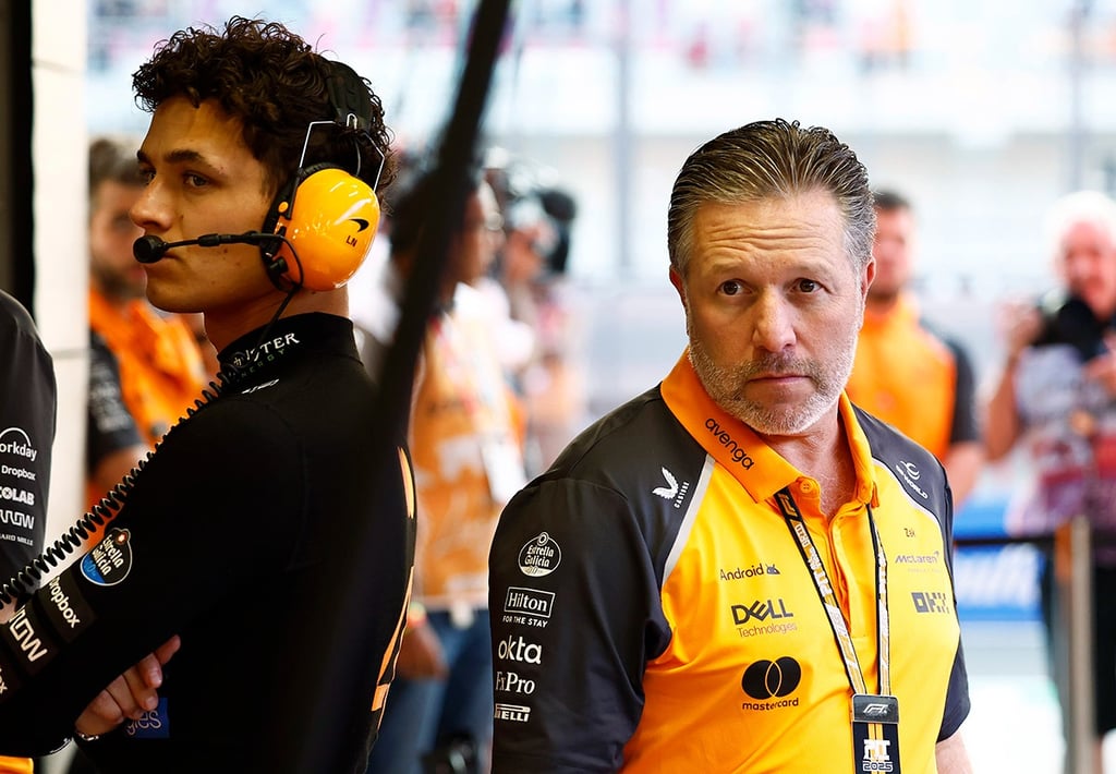 Lando Norrisas Zakas Brownas