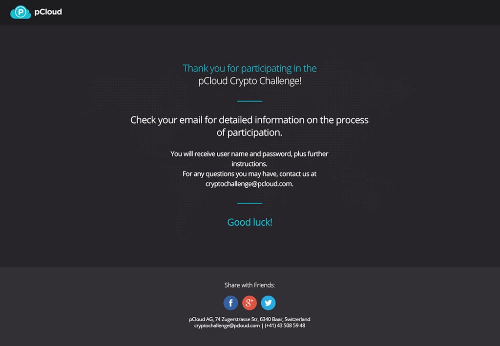 pCloud Encryption Challenge