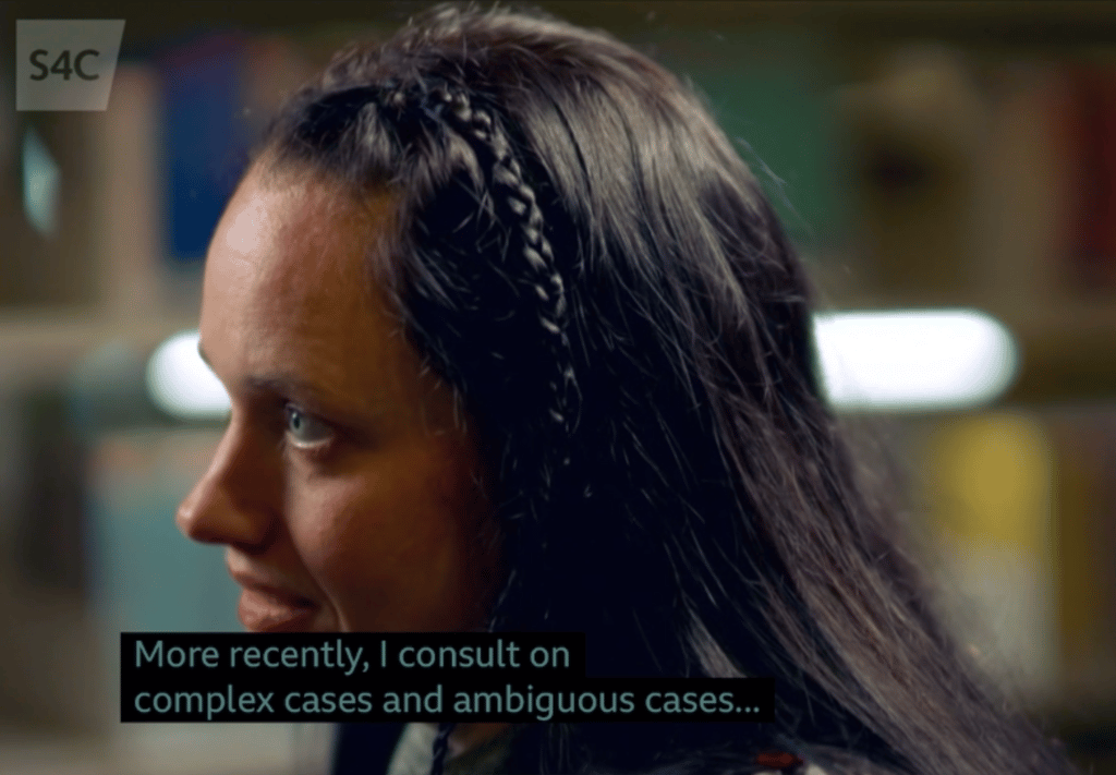 Stephanie C Davies media interview documentary