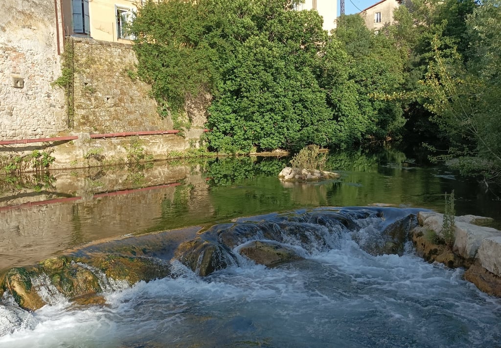 The River Lergue 