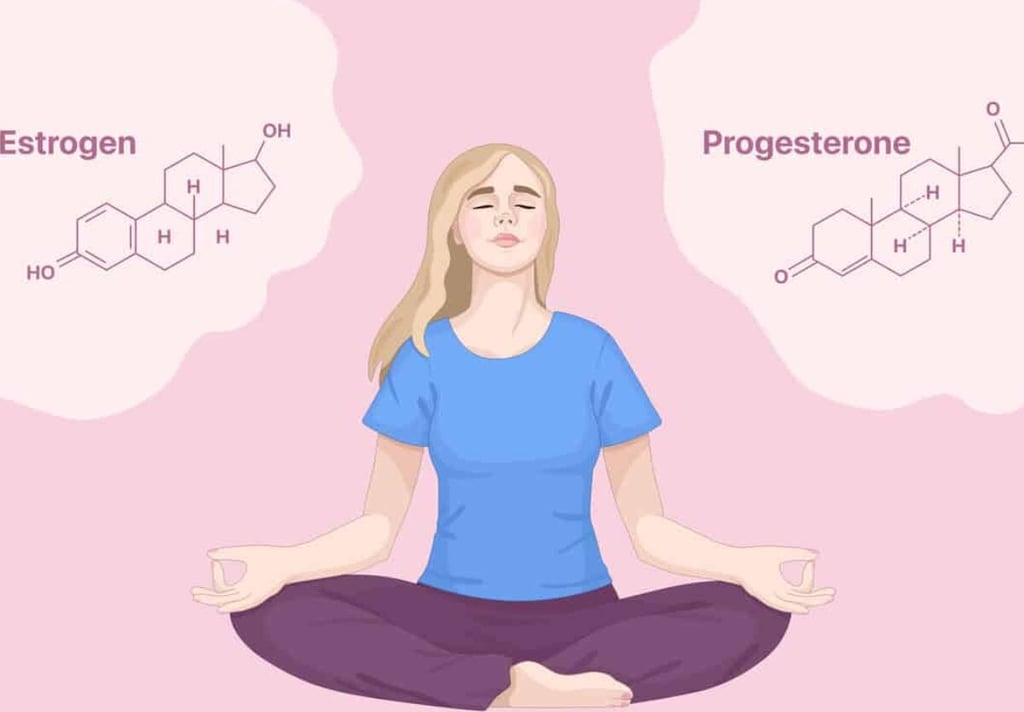 Image showing Estrogen vs Progesterone: What’s the Difference? concept