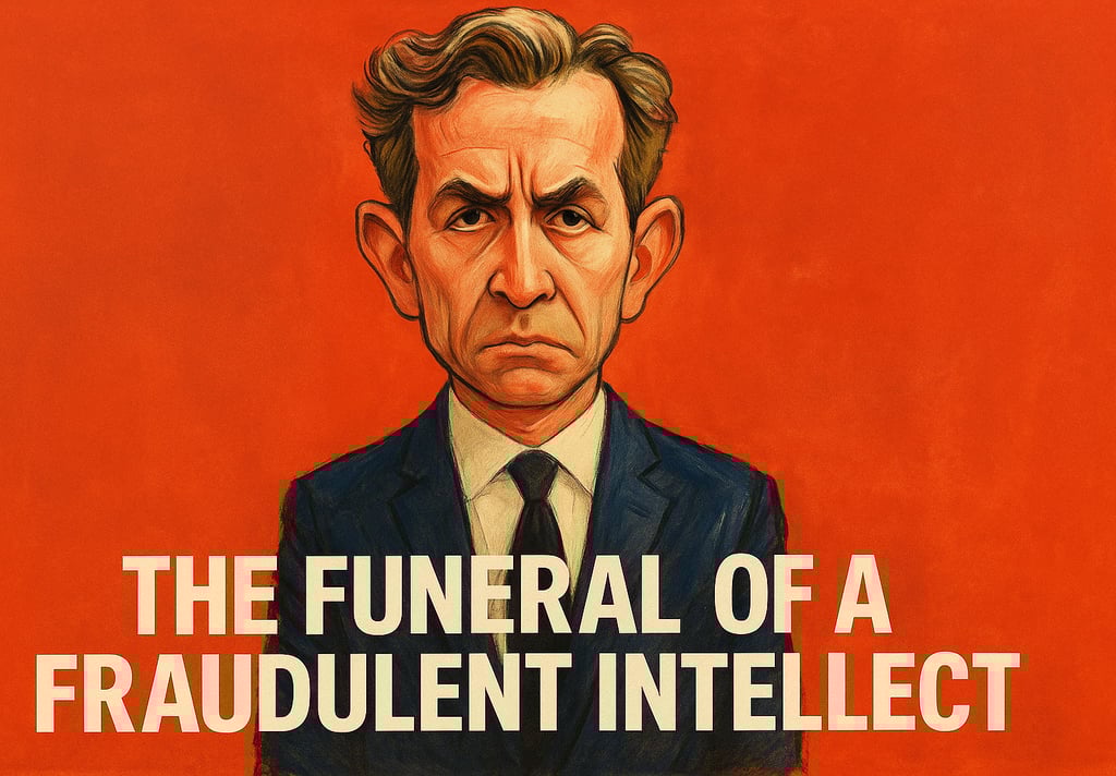 a cartoon of a man in a suit and tie