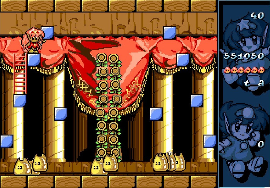 Amiga Rod-Land - Extra Level, Lots of Flowers