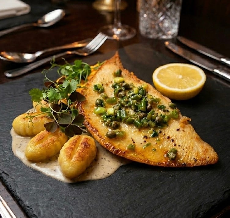 Healthy Ray wing recipe 