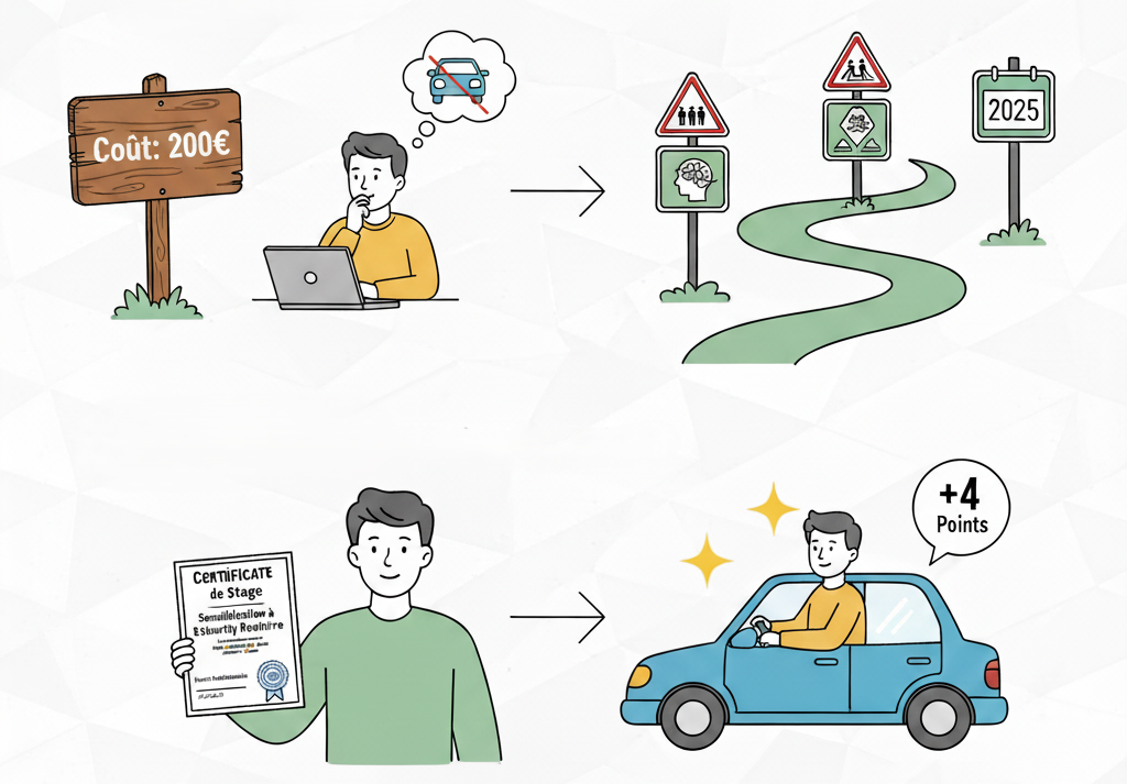 stage de récupération de points