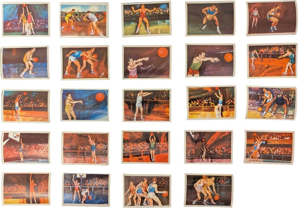 Nestle Deporte 1960s Sports Ases Cromo Cards