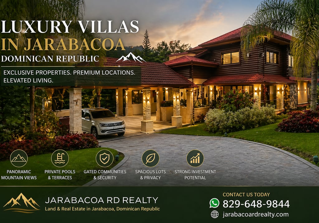 Luxury Villas in Jarabacoa Dominican Republic