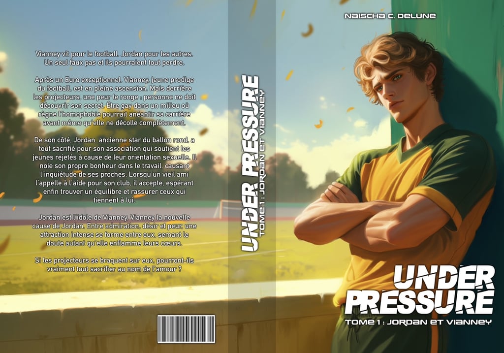 cover couverture roman romance foot sport auteur