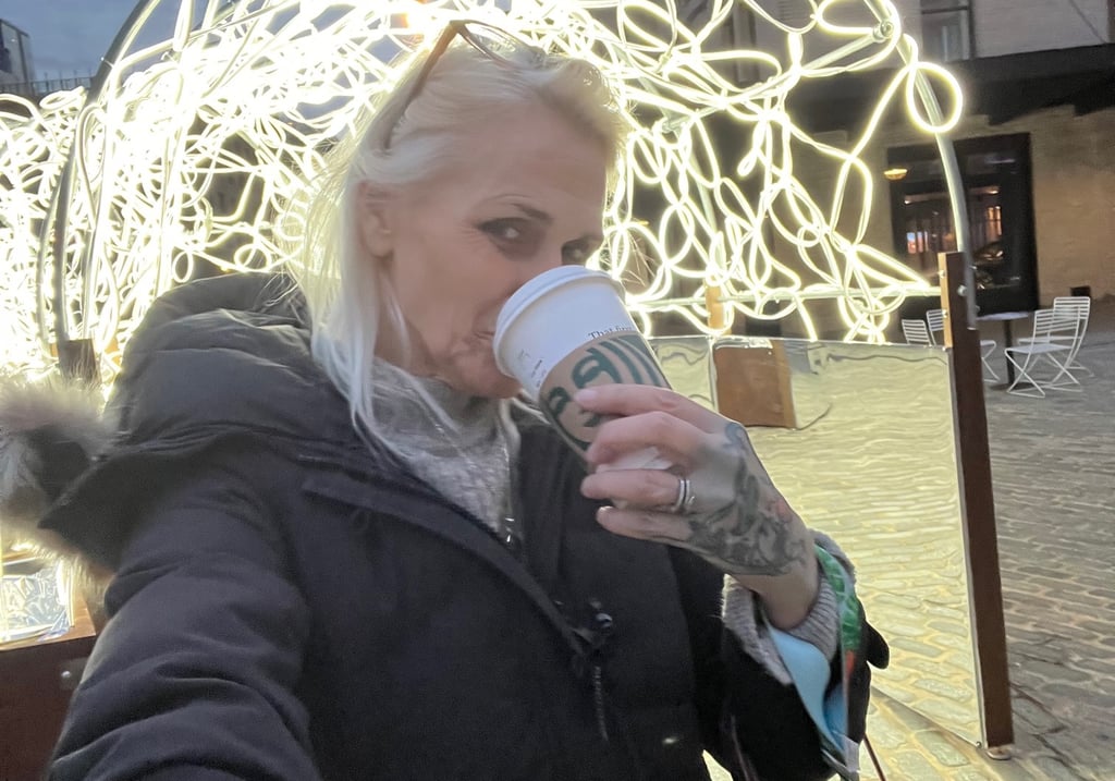 Lights Coffee action Meatpacking District NYC