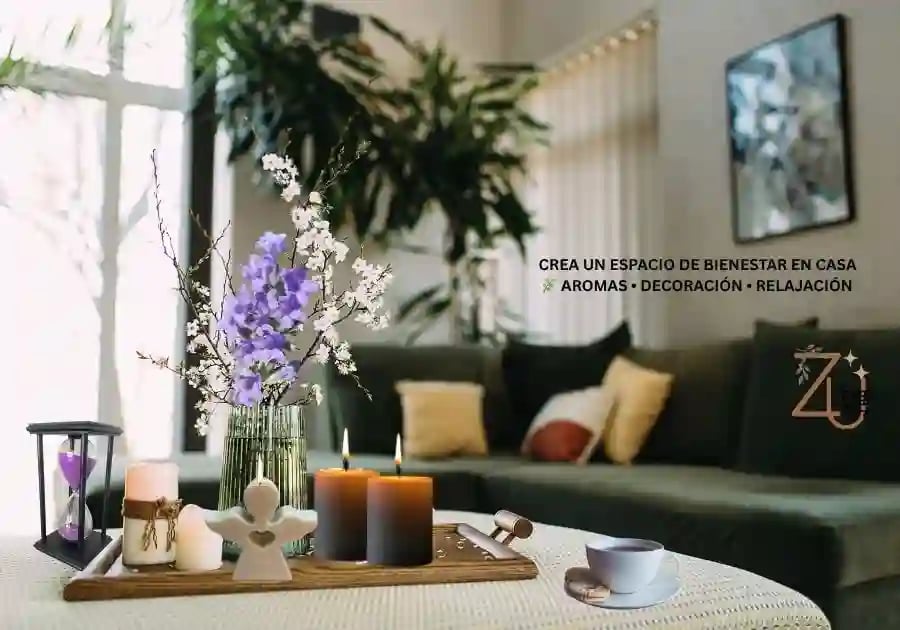 Crea un Espacio de Bienestar en Casa - Aromas • Decoración • Relajación