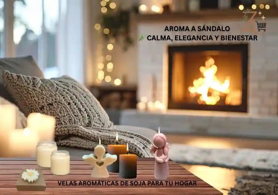 Velas Aromáticas de Soja para tu Hogar