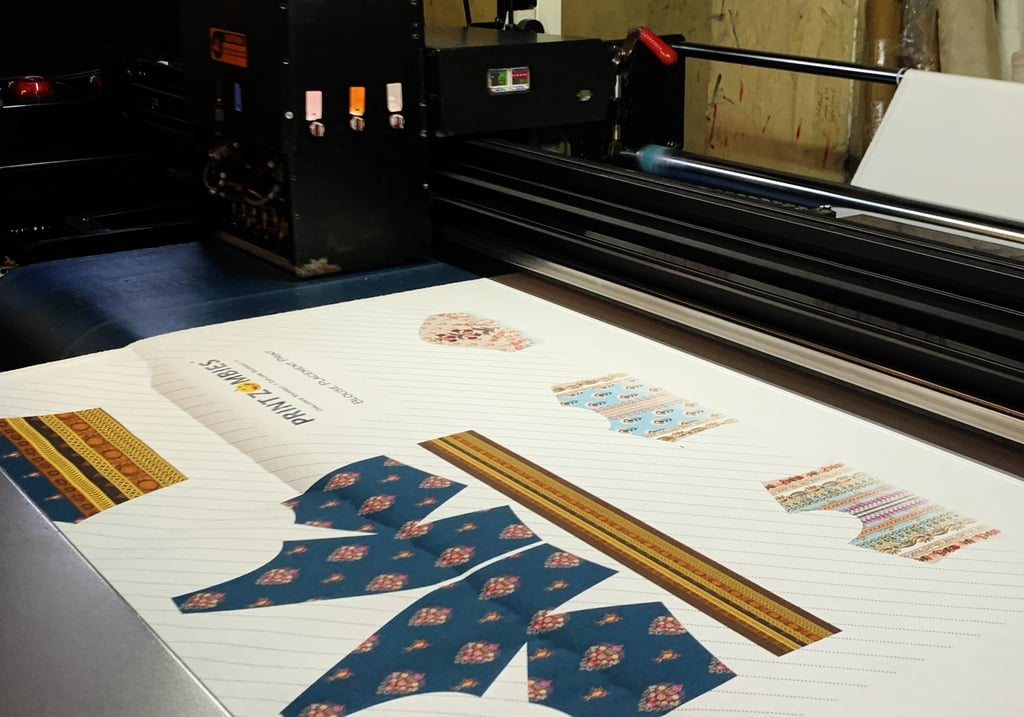 Pattern Placement print by Print Zombies