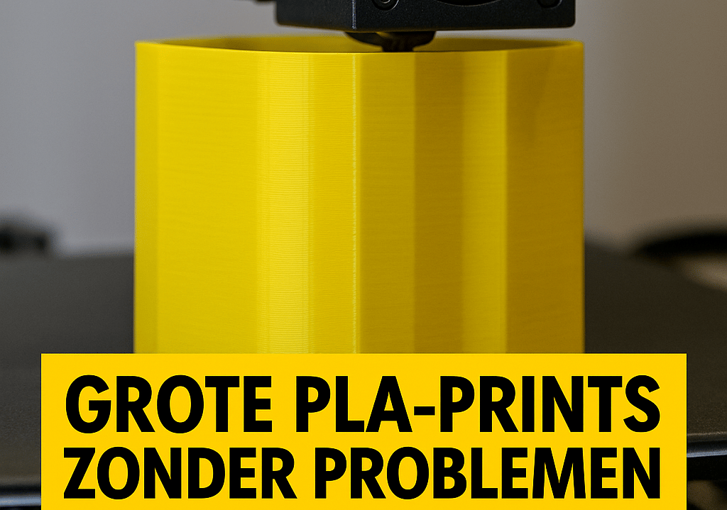 Grote PLA prints zonder problemen
